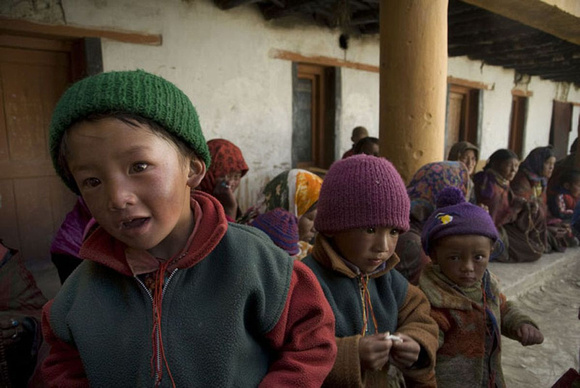 Most of the Changpa children attend school. Literacy rate among them has increased